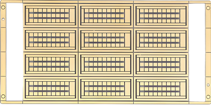 2层通讯高频陶瓷基板pcb
